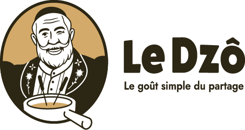 Logo "Le Dzô" Le goût simple du partage, parfait pour les amateurs de fondue au fromage moitié-moitié et vacherin.